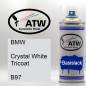 Preview: BMW, Crystal White Tricoat, B97: 400ml Sprühdose, von ATW Autoteile West.